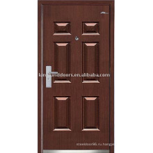 Сильный стали безопасности двери (JKD-234) стали древесины наружной двери для бронированную дверь дизайн